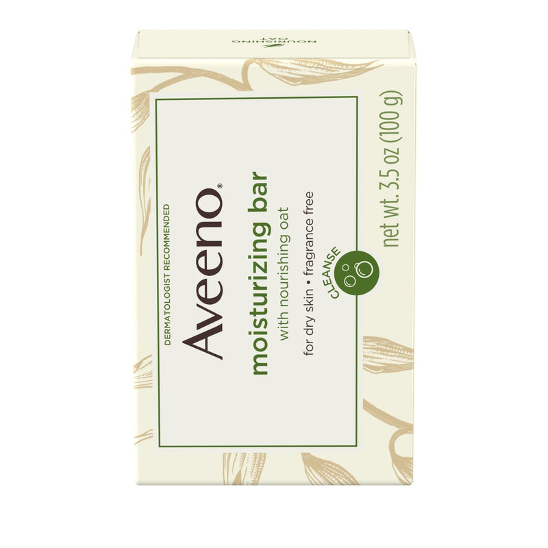 Aveeno Moisturizing Cleansing Bar, 3.5 oz. (Case of 24)