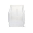 AkroBins Storage Shelf Bin, Clear, 4 x 4.125 x 10.875 Inch (Carton of 12)