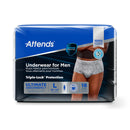Attends Discreet Men's Underwear, Level 5, Large (Case of 72)