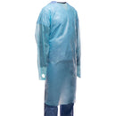 Protective Procedure Gown One Size Fits Most Blue NonSterile Not Rated Disposable (Case of 75)