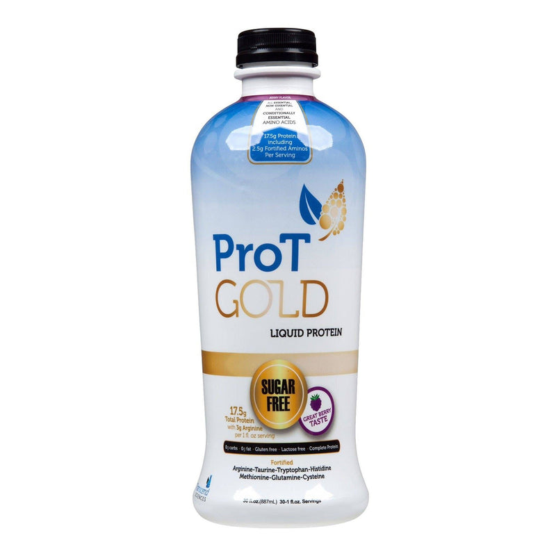 ProT Gold Berry Liquid Protein, 30-ounce bottle (Case of 6)