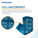 McKesson Slipper Socks, Single Tread, One Size Fits Most, Teal (Case of 96 Pairs)