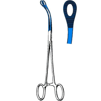 Sklar Blue Electrosurgical Laufe Uterine Polyp Forceps - 91-5408 