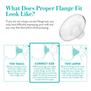 Evenflo Advanced Fit Breast Flange, 24.5 millimeter (12/CS)