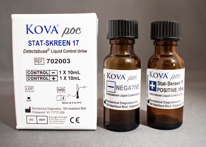 LGC Clinical Diagnostics Inc Drugs of Abuse Control Set Detectabuse Stat-Skreen Positive Level / Negative Level 2 X 10 mL 