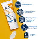 CeraVe Hydrating Mineral Sunscreen for Face, SPF 50, 2.5-ounce Tube (Each)