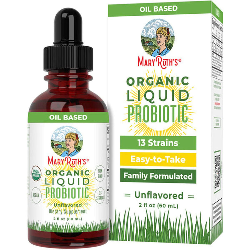 Mary Ruth's Oil-Based Organic Liquid Probiotic Drops (Case of 6)