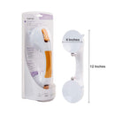 McKesson White / Yellow Plastic Suction-Cup Grab Bar (Case of 3 Items)