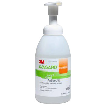 3M Avagard Foaming Instant Hand Antiseptic  500 mL (12/Case)