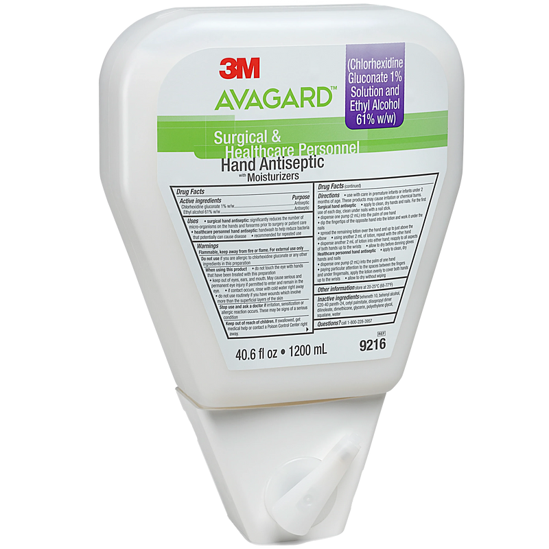 3M Avagard Surgical Hand Antiseptic  1200 mL (4/Case)