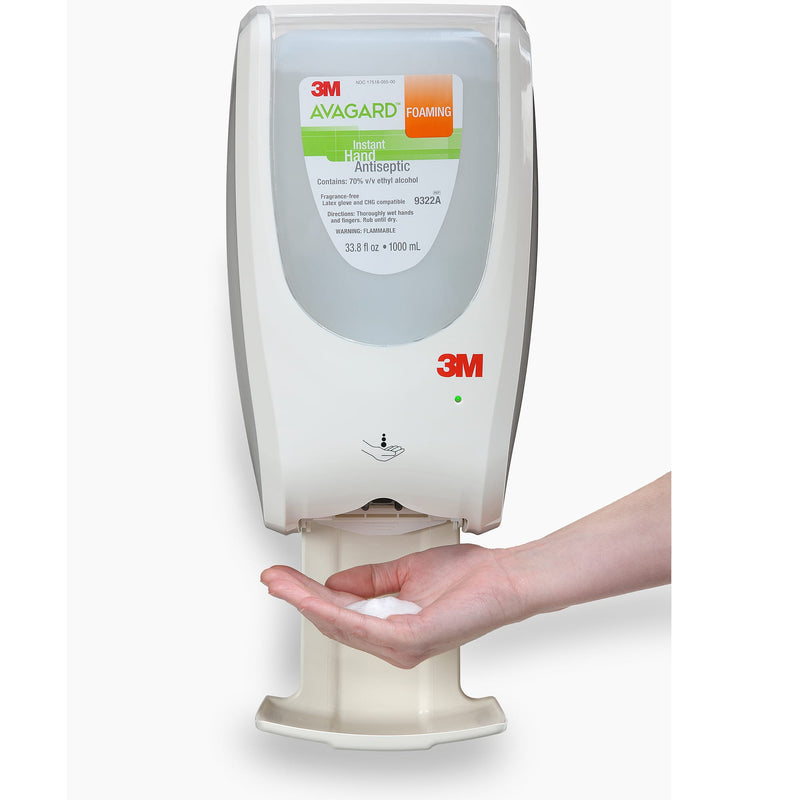 3M Avagard Universal Hands-Free Wall Dispenser in use