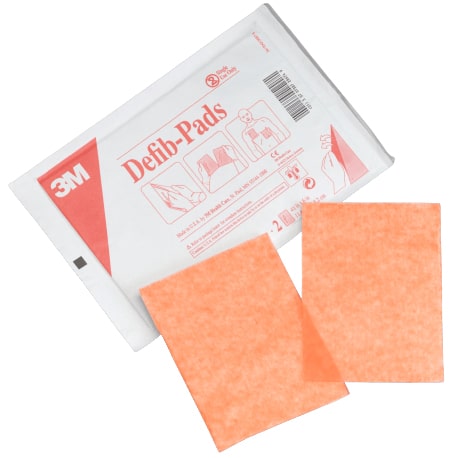 3M Defib Pad  4.5" x 6" - Case of 100 Pairs