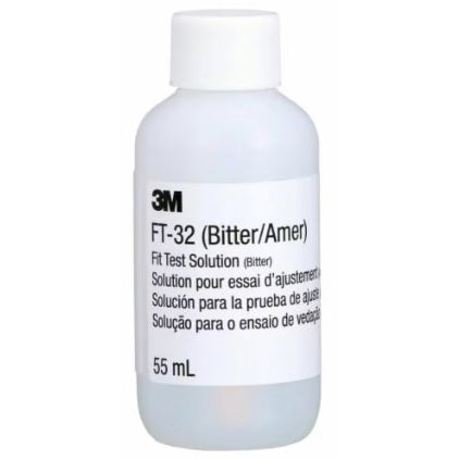 3M Fit Test Solution Refill  6 Bottles Bitter Fit Test