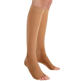 3M FUTURO Therapeutic Open Toe Knee Length Stocking  Small - Case of 12 Pairs