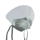 3M High-Performance Tie-On Surgical Mask (50/Box)  with Face Shield