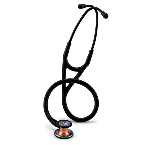 3M Littmann Cardiology IV Stethoscope  Rainbow Edition Black; 27" Tube