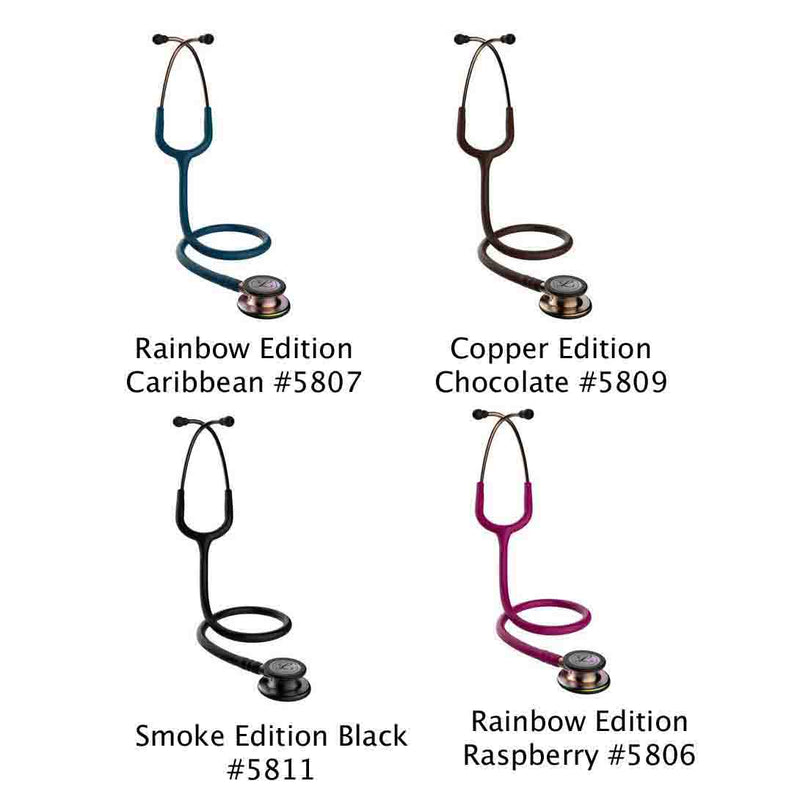 3M Littmann Classic III Stethoscope  Smoke Edition Black