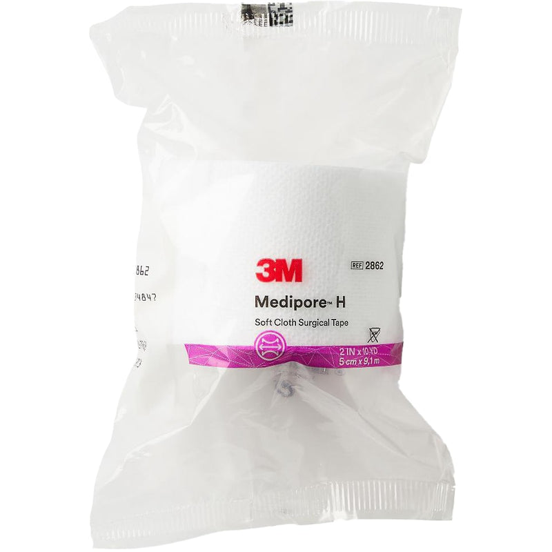 3M Medipore H Soft Cloth Surgical Tape  2" x 10 yd; 1 Roll
