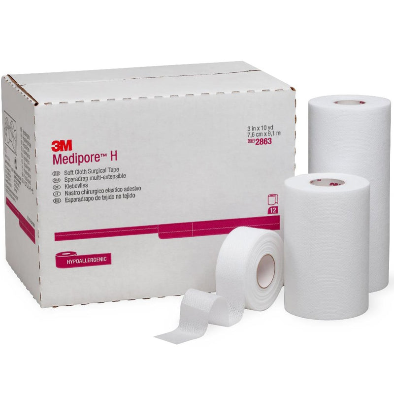 3M Medipore H Soft Cloth Surgical Tape 