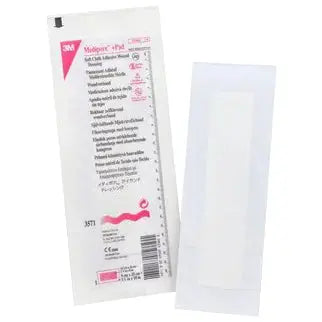 3M Medipore +Pad Soft Cloth Adhesive Wound Dressing  3.5-x-10-25-Box