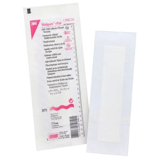3M Medipore +Pad Soft Cloth Adhesive Wound Dressing  3.5" x 8" (25/Box)