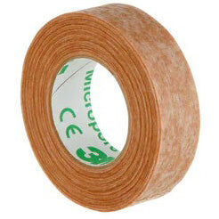 3M Micropore Surgical Tape (#1533-0) - 0.5" x 10 yd; Tan (24/Box)