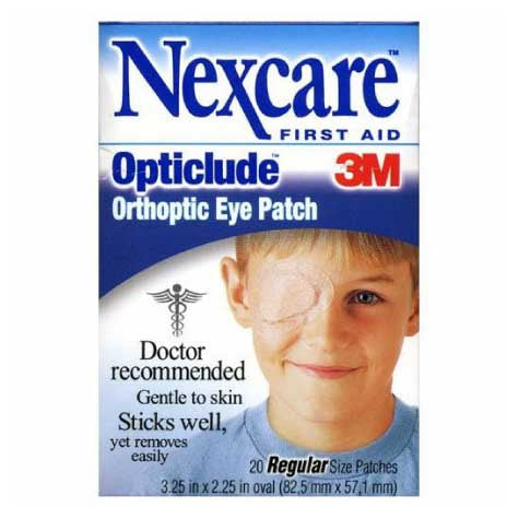 3M Opticlude Orthoptic Eye Patch (20/Box)  Regular