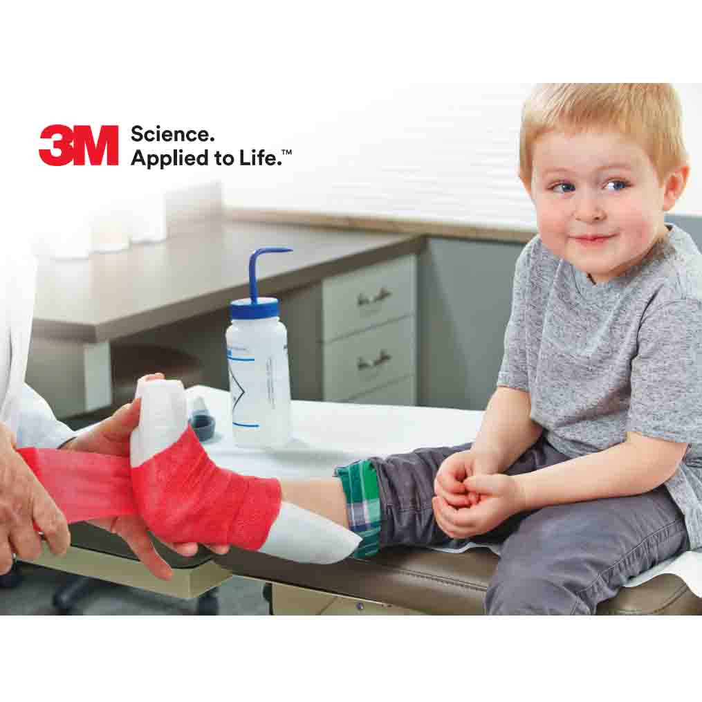3M Scotchcast Quick Step Double Sided Felt Roll Splint (2/Case) 