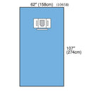 3M Steri-Drape EENT Ophthalmic Drape  Large - With Aperture and Pouches (28/Case)