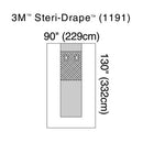 3M Steri-Drape Femoral Angiography Drape (20/Box)  90" x 130"