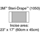 3M Steri-Drape Incise Drape  13" x 13" (10/Box)