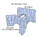3M Steri-Drape OB/GYN Laparoscopy Drape  Lithotomy Position (16/Case)