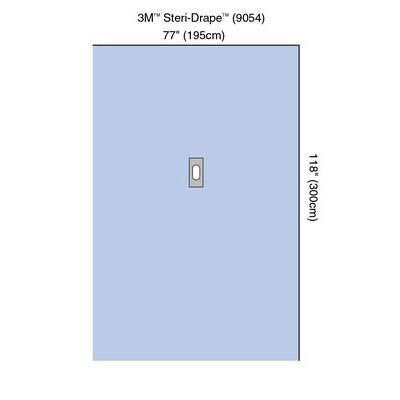 3M Steri-Drape Orthopedic Drape  Hand and Foot (12/Box)