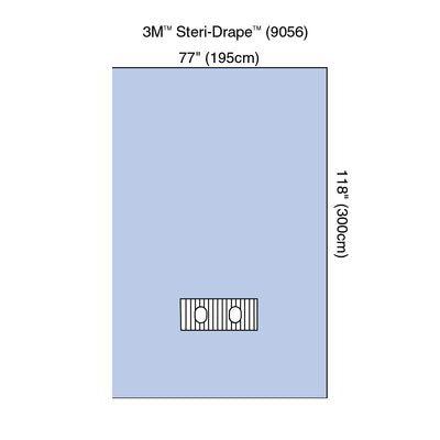 3M Steri-Drape Orthopedic Drape  Bilateral Foot (13/Box)
