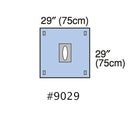 3M Steri-Drape Surgical Sheet  Adhesive Aperture Drape (29" x 29") [160/Case]