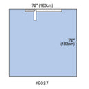 3M Steri-Drape Surgical Sheet  Adhesive Drape Sheet (72" x 72") [50/Case]
