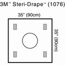 3M Steri-Drape Wound Edge Protector  10" Diameter - Case of 40