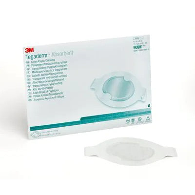 3M Tegaderm Absorbent Clear Acrylic Dressing (5/Box)
