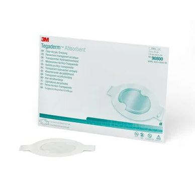 3M Tegaderm Absorbent Clear Acrylic Dressing (5/Box)