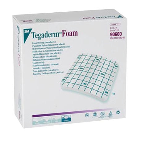 3M Tegaderm High Performance Foam Non-Adhesive Dressing 