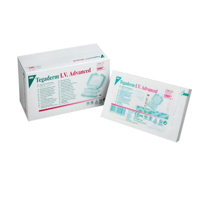 3M Tegaderm I.V. Advanced Securement Dressing  4" x 6.125" (10 cm x 15.5 cm)