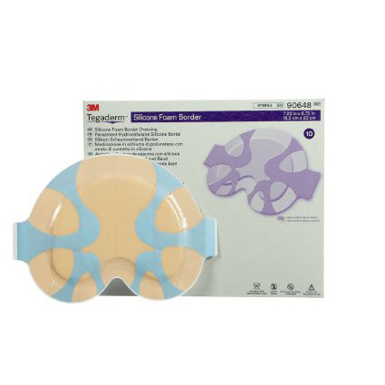 3M Tegaderm Silicone Sacral Foam Dressing  Large (5/Case)
