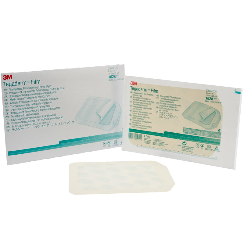 3M Tegaderm Transparent Frame Style Film Dressing - 1628