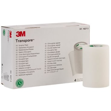 3M Transpore Surgical Tape  3" x 10 yd (4/Box)