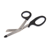 SCISSORS UNI BANDAGE W/BLKPLASTIC HANDLE 7-1/8IN