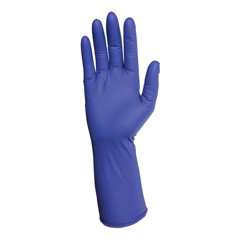 PremierPro Extended Cuff Length Exam Glove, Small, Blue (Case of 500) 
