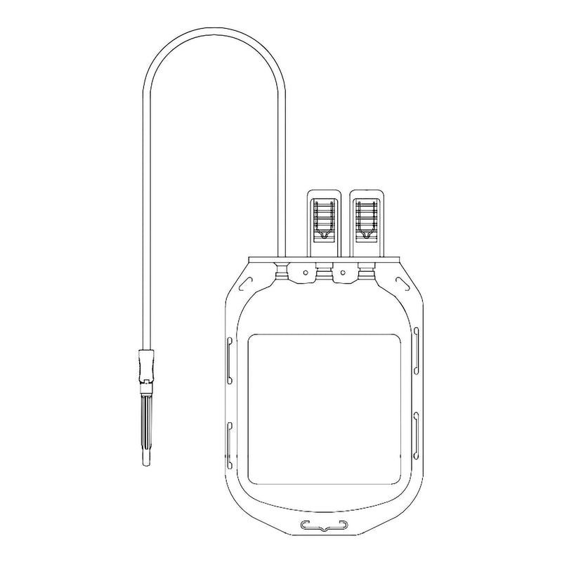 Dry Blood Bag Teruflex For Collection, Processing, and Storage of Blood and Blood Components