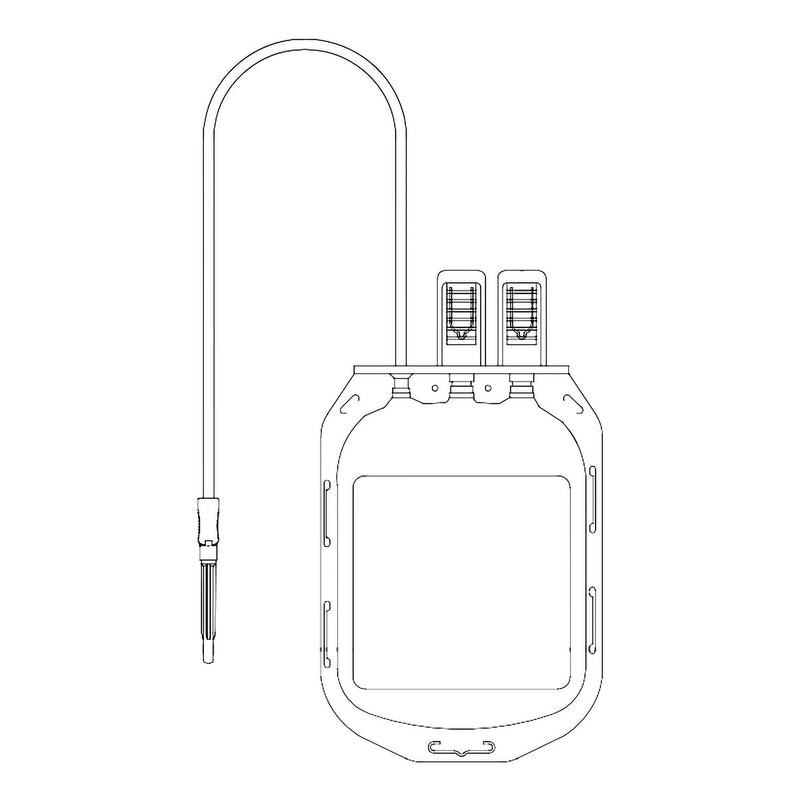Dry Blood Bag Teruflex For Collection, Processing, and Storage of Blood and Blood Components 