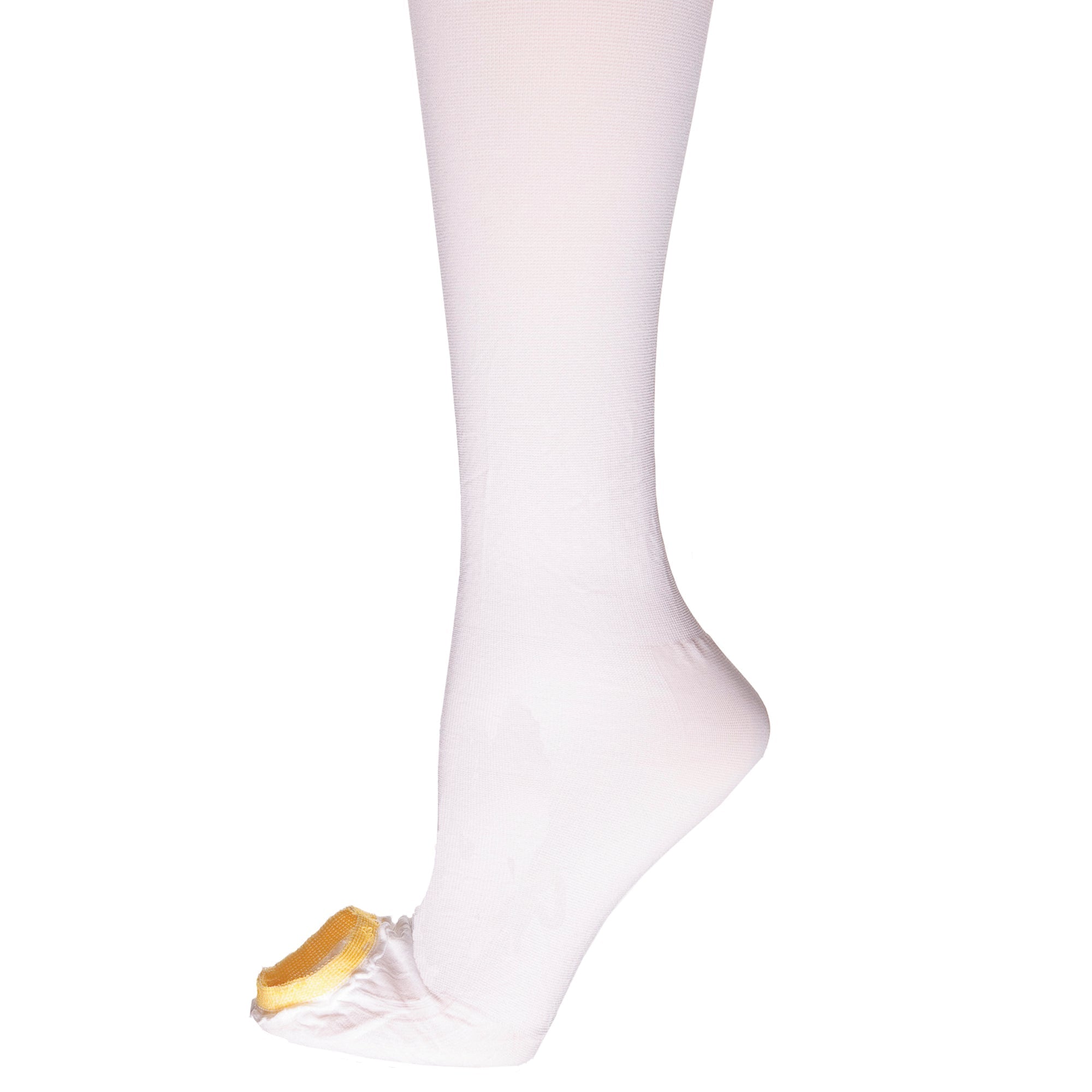 Anti-embolism Stocking LifeSPAN Knee High Small / Regular White Inspection Toe 