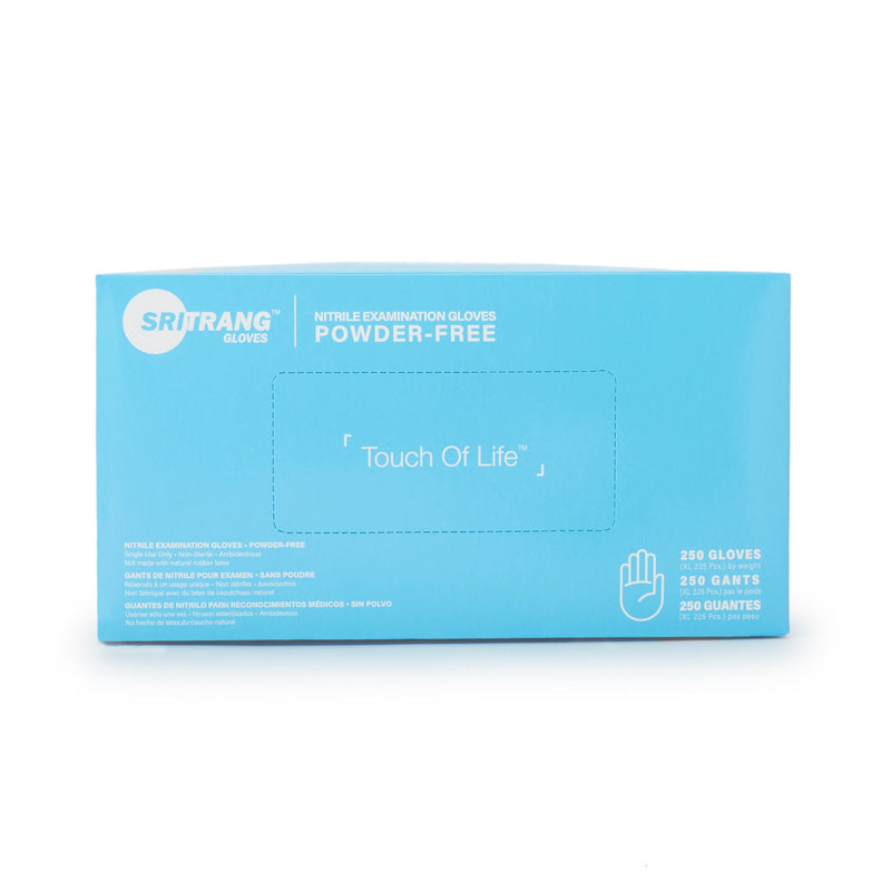 Touch of Life Nitrile Exam Glove, Extra Large, Black (225/BX)